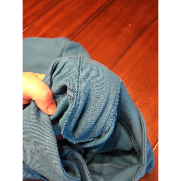 Victoria's Secret Cotton High-Rise Fleece Wide-Leg Lace-Up Pants Sz XL NWT - Picture 10 of 11